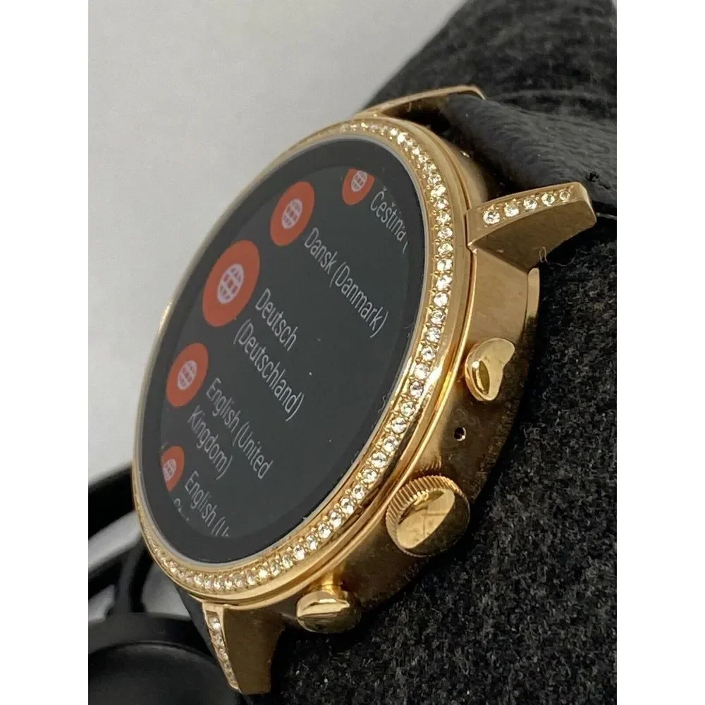 Fossil Gen 4 Authentic Digital Dial Smart Watch Custom Band FTW6015 LT295